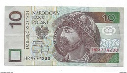 Monnaie - Billet - Pologne - Narodowy - Bank Polski - Polski - 10 - Dziesiec Zlotych - Andere & Zonder Classificatie