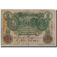 Billet, Allemagne, 50 Mark, 1914, 1906-03-10, KM:26b, TB - 50 Mark