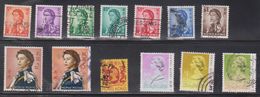 HONG KONG Selection Of Used QEII Definitives - Various Issues - Gebraucht