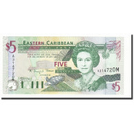 Billet, Etats Des Caraibes Orientales, 5 Dollars, Undated (1994), KM:31m, NEUF - Ostkaribik