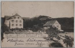 Dielsdorf - Handelgärtnerei J. Hug Neujahrskarte - Dielsdorf