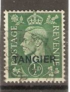 MOROCCO AGENCIES - TANGIER 1944 ½d  SG 251 FINE USED Cat £6 - Morocco Agencies / Tangier (...-1958)