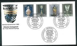 Bund 1986: Mi.-Nr. 1295 - 1298: FDC  Jugend    (F004) - 1981-1990