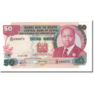 Billet, Kenya, 50 Shillings, 1988, 1988-07-01, KM:22e, NEUF - Kenia