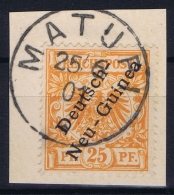 Deutsch-Neuguinea: Mi Nr 5a Cancel MATUPI  Friedemann Stempel 17 Signed AP  BPP Signiert /signed/ Signé Dr Lantelme - Deutsch-Neuguinea