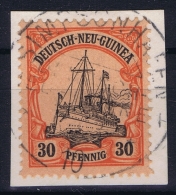 Deutsch-Neuguinea: Mi Nr 12 Cancel SIMPSONHAFEN Friedemann Stempel 22 - Deutsch-Neuguinea