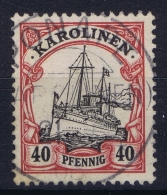 Deutsch Karolinen Mi Nr 13 Stempel TRUK  Friedemann Nr 6 Signiert Steuer - Karolinen