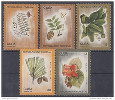 1975.8- * CUBA 1974. MNH. REPOBLACION FORESTAL. MADERA. WOOD . - Used Stamps