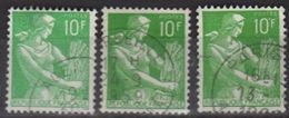 Variétés 3 Timbres N° 1115A Oblitérés - Nuovi