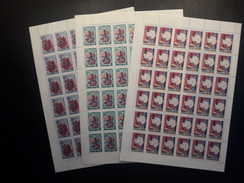 RUSSIA 1981 MNH (**) Research In The Antarctic - Full Sheets