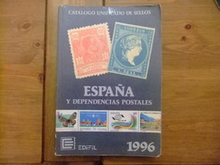CATALOGO ESPAÑA EDIFIL CATALOGUE ESPAGNE 1996 - Espagne
