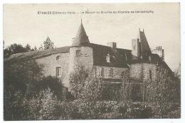 CPA ETABLES, LE MANOIR DU SIEURNE AU VICOMTE DE KERSAINTGILLY, COTES D'ARMOR 22 - Etables-sur-Mer