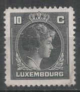 Luxembourg 1944. Scott #219 (MH) Grand Duchess Charlotte - 1944 Charlotte Rechterzijde