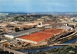 25-SOCHAUX-MONTBELIARD- VUE AERIENNE , LES USINES PEUGEOT - Sochaux