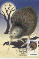 65522- KIWI, BIRD, MAXIMUM CARD, OBLIT FDC, 1998, ROMANIA - Kiwi