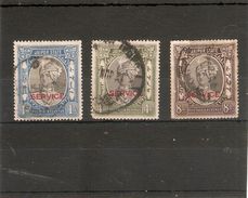 INDIA - JAIPUR 1932 - 1937 OFFICIALS TO 8a SG O18, O20, O21 FINE USED Cat £19.90 - Jaipur