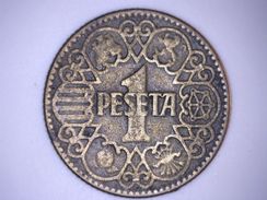 ESPAGNE - 1 PESETA 1944 - 1 Peseta
