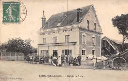 Beaumont Le Roger     27 :     Hôtel De La Gare    (voir Scan) - Beaumont-le-Roger