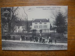 Repro Cartes D'autrefois " Feuquières-en-vimeu , L'ancien Château Façade Sur La Prairiette " Carte Avec Belle Animation - Feuquieres En Vimeu