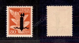 0365 1944 - Verona - 80 Cent (P11 - Aerea) - Gomma Integra (1.500) - Autres & Non Classés