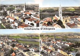 81-VILLEFRANCHE-D'ALBIGEOIS - MULTIVUES - Villefranche D'Albigeois