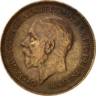 Monnaie, Grande-Bretagne, George V, Farthing, 1930, TB, Bronze, KM:825 - B. 1 Farthing