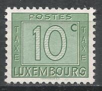 Luxembourg 1946. Scott #J24 (MNG) Numeral Of Value - Taxes