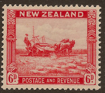 NZ 1935 6d Harvesting SG 564 HM #ABP22 - Ongebruikt