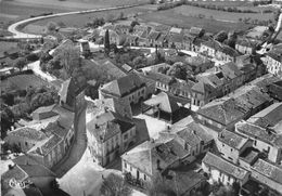 82-BOURG-DE-VISA-  - VUE AERIENNE LE CENTRE DE LA VILLE - Bourg De Visa