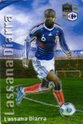 Magnet Magnets Football Carrefour Equipe France En Relief Lassana Diara - Sports