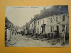 62 -- AUBIGNY EN ARTOIS -- RUE DU BOURG - LEGRAND...Carte Toilée - Aubigny En Artois