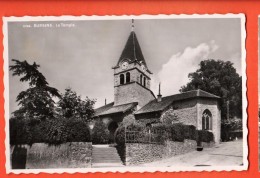 MIC-33  Bursins Le Temple, Eglise. Cachet 1942 - Bursins