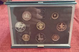 Great Britain United Kingdom 1984 Royal Mint UK Proof Coin Set (free Shipping Via Registered Air Mail) - Mint Sets & Proof Sets