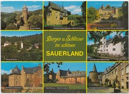 Burgen Und Schlosser Im Sauerland, Germany, Used Postcard [20555] - Sundern