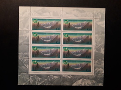RUSSIA 1987 MNH (**)  Mountains.nature.mountaineering Camp - Full Sheets
