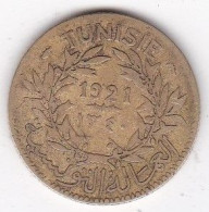Protectorat Français Bon Pour 1 Franc 1921 – AH 1340 En Bronze-aluminium , Lec# 237 - Tunisie