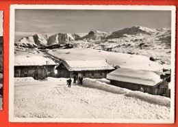 MIE-24 Flablager Brigels Im Winter. Militär Militaire.   Gelaufen In 1951. Gross Format - Breil/Brigels