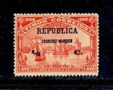 ! ! Lourenco Marques - 1913 Vasco Gama On Timor 1/2 C - Af. 110 - MVLH - Lourenco Marques