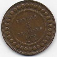 TUNISIE - 5 Centimes  1893 A - Tunisie