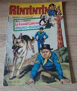 REVUE BD BANDE DESSINEE MENSUEL RINTINTIN ET RUSTY LE GRAND CANYON PEPITO BONANZA N°136 1981 SAGEDITION - Rintintin