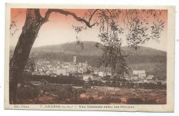 CPA GRASSE, VUE GENERALE ENTRE LES OLIVIERS, ALPES MARITIMES 06 - Grasse