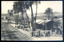 Cpa D' Egypte Assouan Assuan - The Railway Station -- Gare Chemin De Fer   SEP17-37 - Assuan