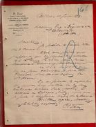 Courrier Espagne P. Fay Bilbao 11-06-1899 - Transport Bateau à Vapeur Denain Anzin ... - Spanien