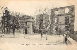 - Vaucluse -ref-A437- La Tour D Aigues - Façade Du Chateau (XIe Siecle ) - Chateaux - Carte Bon Etat - - La Tour D'Aigues