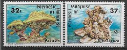 1979 POLYNESIE FRANCAISE 130-31** Coraux - Neufs