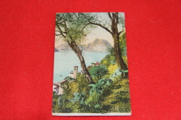 Tessin Lago Di Lugano Gandria E Il Monte S. Salvatore N. 7456 NV - Gandria 