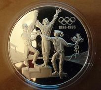 AUSTRALIA 20 DOLLARS 1993 SILVER PROOF "OLYMPICS GAMES 1996" (free Shipping Via Registered Air Mail) - 20 Dollars