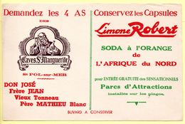 Buvard Limone Robert, Soda à L'orange - Vins Caves Ste Marguerite à St Pol Sur Mer. - Softdrinks