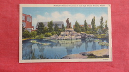 Fountain At East High School - Kansas > Wichita  Ref 2707 - Wichita