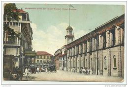 BOMBAY GOVERNMENT DOOK AND GREAT WESTERN HOTEL 1918 NON VIAGG. FP - India